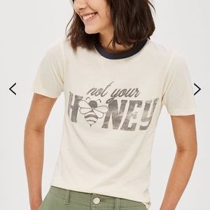 Topshop “Not Your Honey” Graphic Tee